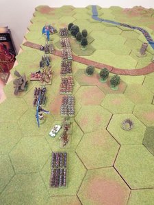 The elves deploy. "A horse, a horse, my kingdom for a... what do you mean we forgot to bring them!"