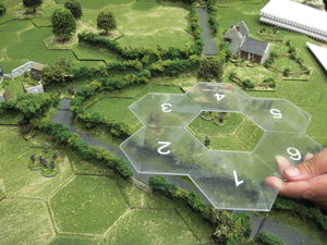 British 3" mortars fail to stop German sections moving up