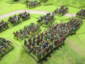 Saxon Archers can't find their target!