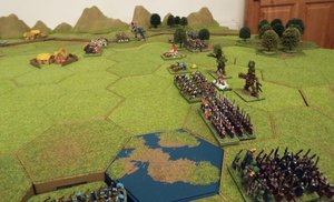 The centre continues on