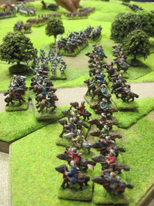 Fighting in the woods